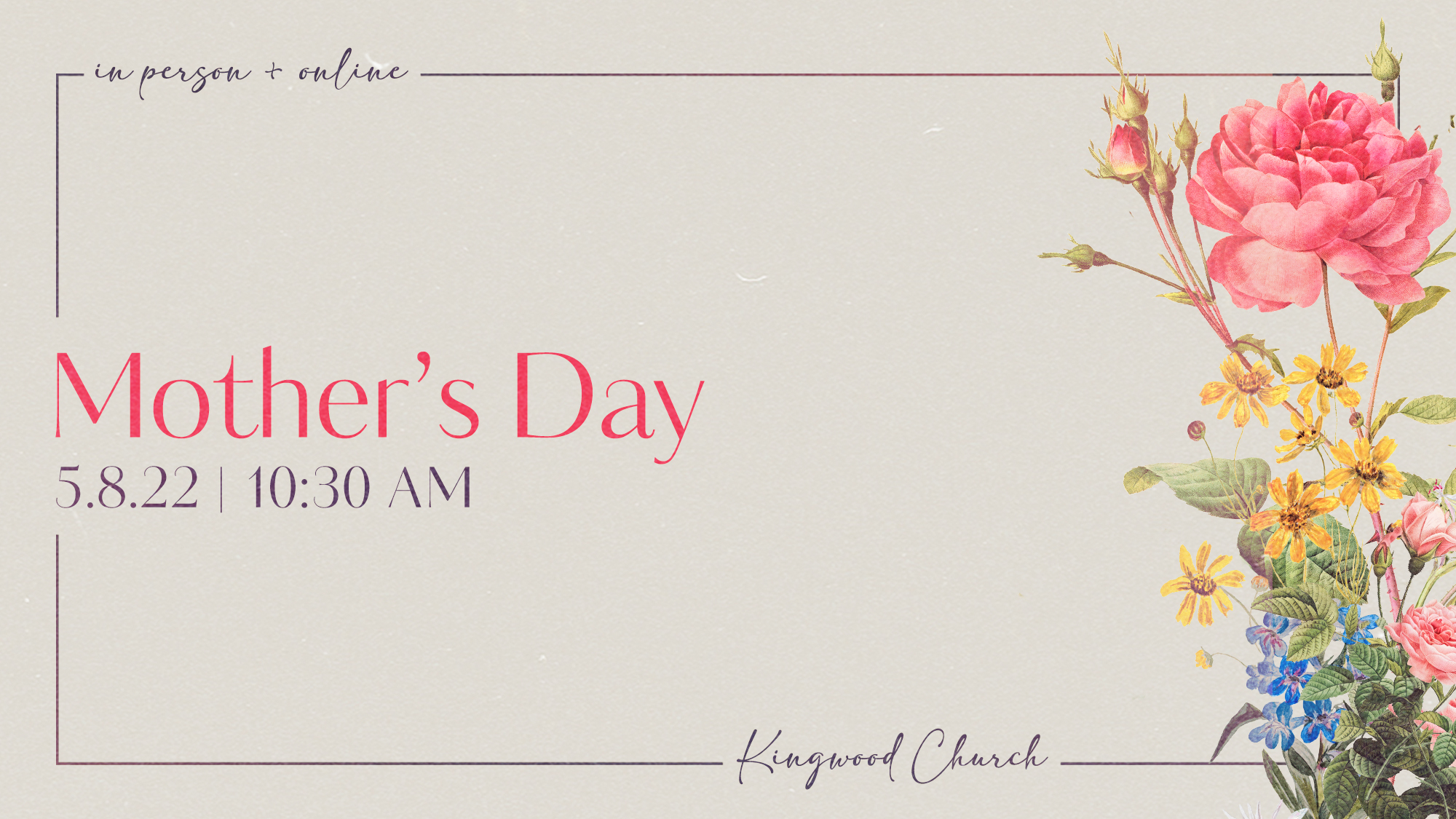 Mother’s Day | Pastor Cori Heath, Susanne Cox & Hannah Sims – Kingwood ...